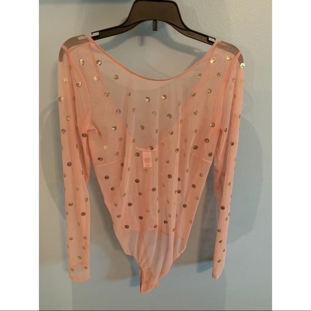 Pink bodysuit